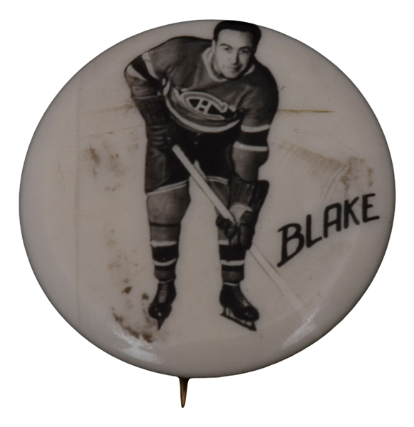 Hector "Toe" Blake 1948 Montreal Canadiens Pep Cereals Pin