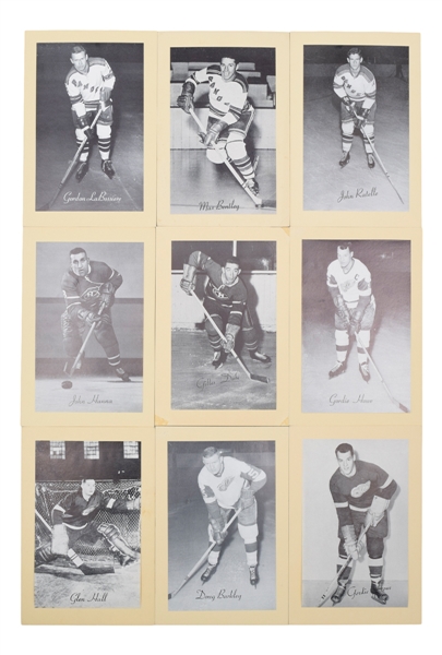 Bee Hive Group 2 (1945-64) Hockey Photo Collection of 348