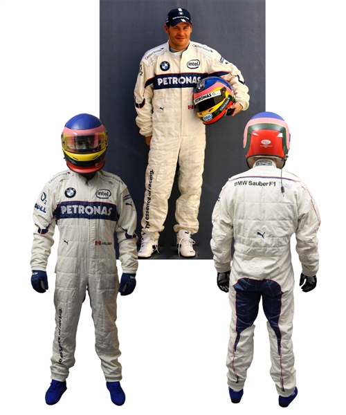 Jacques Villeneuves 2006 BMW Sauber F1 Team Race-Worn Suit