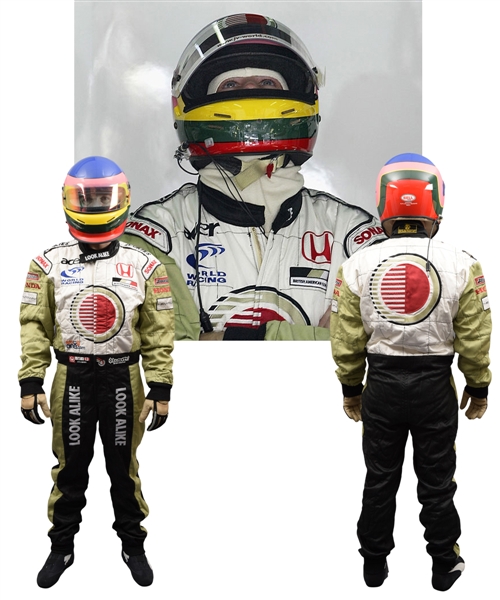 Jacques Villeneuve’s 2002 F1 Lucky Strike BAR Honda Race-Worn Suit