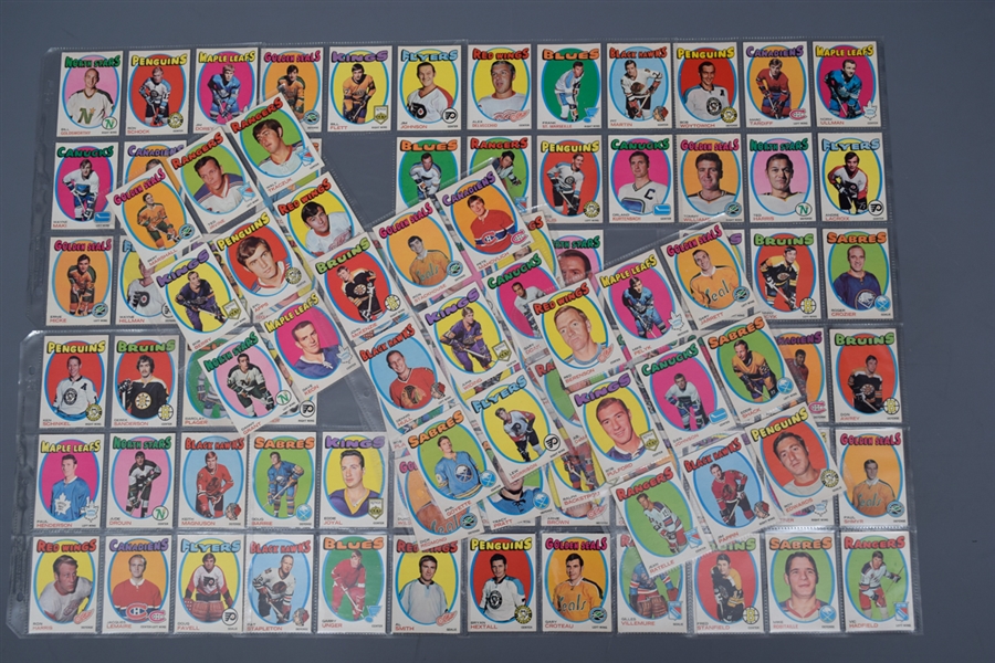 1971-72 O-Pee-Chee Hockey Complete 264-Card Set