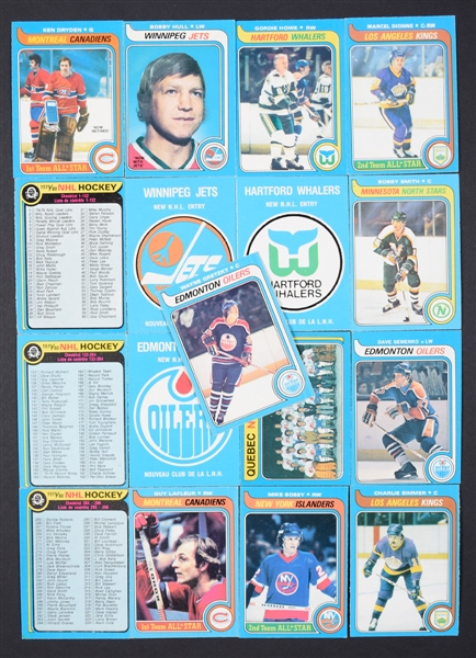 1979-80 O-Pee-Chee Hockey Complete 396-Card Set with Wayne Gretzky RC