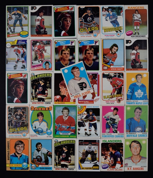 1950s-1980s Hockey Rookie Card and Star Card Collection