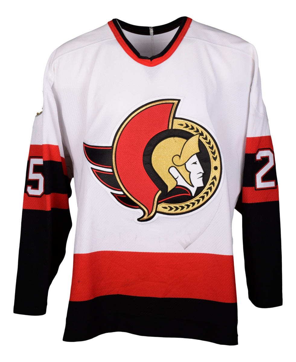ottawa senators game worn jerseys