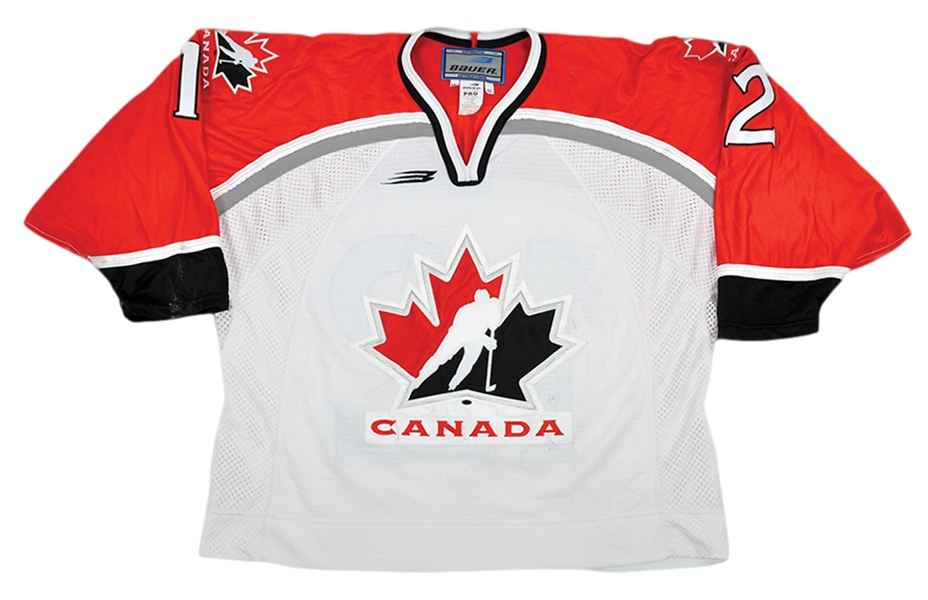 Carol Scheibels 1998-99 Team Canada WNT - U22 Game-Worn Jersey with LOA 