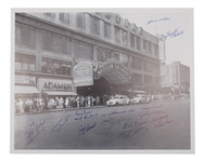 Madison Square Garden Photograph Signed by 17 Former New York Rangers Players (16" x 20")