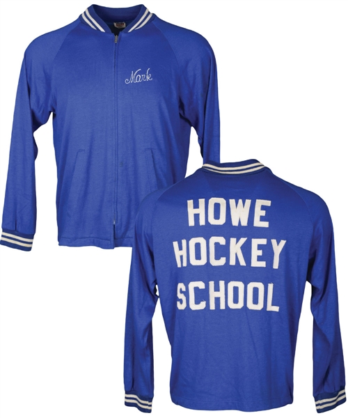 Mark Howes Circa 1970s "Howe Hockey School" Jacket