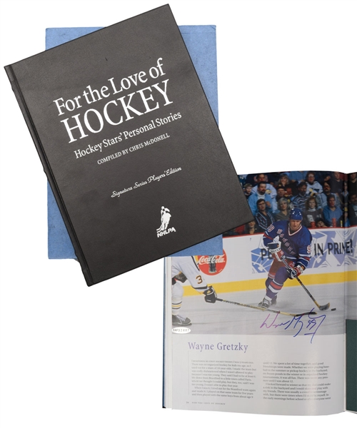 Ted Lindsays "For the Love of Hockey" Players Edition Signature Series Book