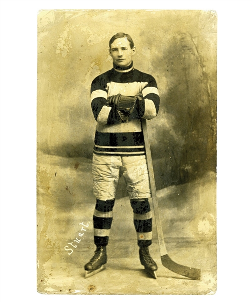 HOFer Bruce Stuart Circa 1910 Ottawa Hockey Club Real Photo Postcard