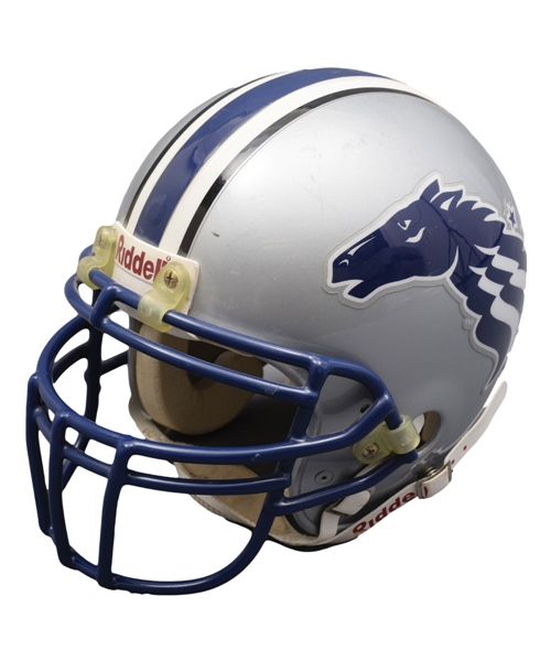 CFL Baltimore Stallions Mid-1990s Game-Worn Helmet - Defunct Team