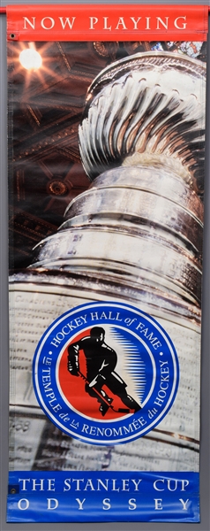 NHL Banner Collection of 5 with The Stanley Cup Odyssey (27" x 51") 