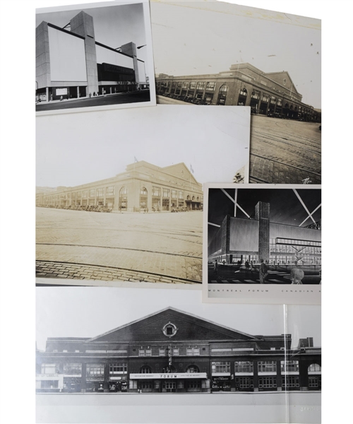 Montreal Forum 1920s/1960s Original Photo Collection of 5