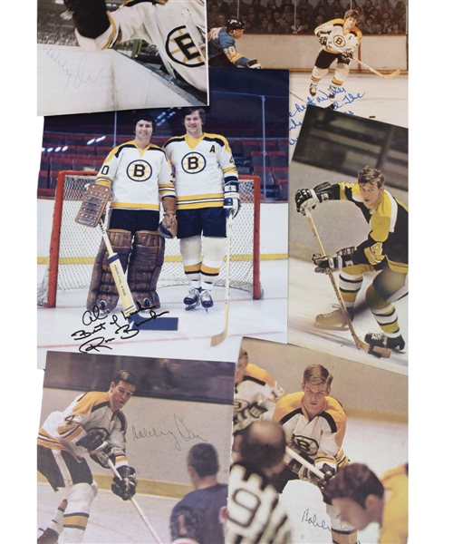 Bobby Orr Boston Bruins Photo and Autograph Collection of 30