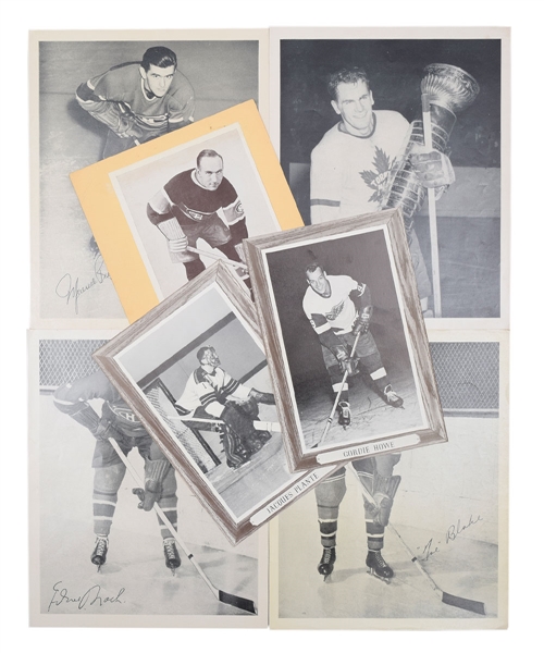 Bee Hive (1934-67), Canada Starch Crown Brand (1935-40) and Quaker Oats (1945-54) Hockey Photo Collection of 174