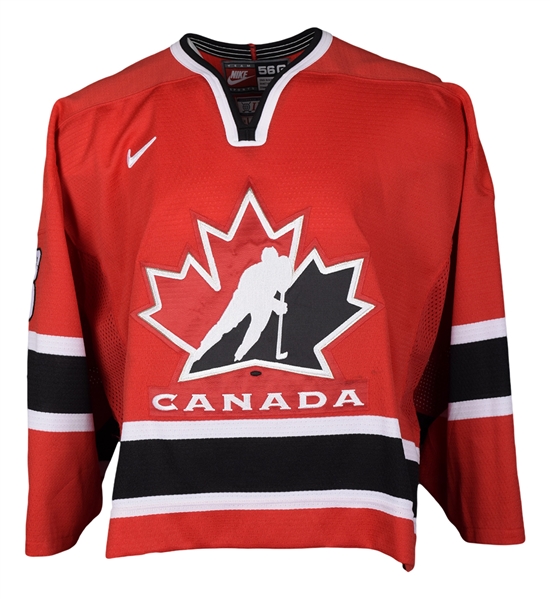 Kim St-Pierres Early-2000s Team Canada WNT Game-Worn Jersey