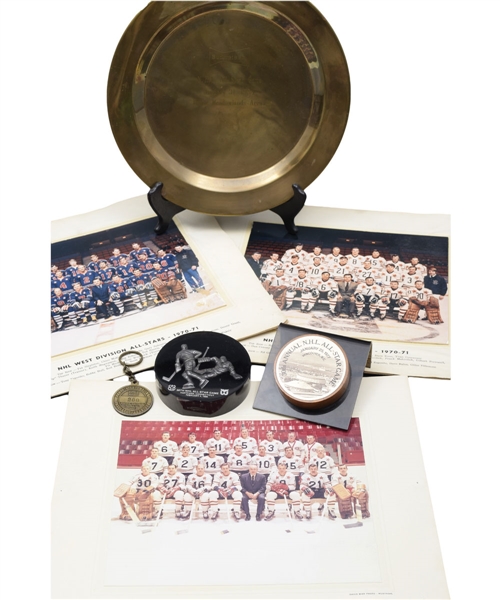 Vintage NHL All-Star Game Team Photo, Pin and Souvenir Collection of 20