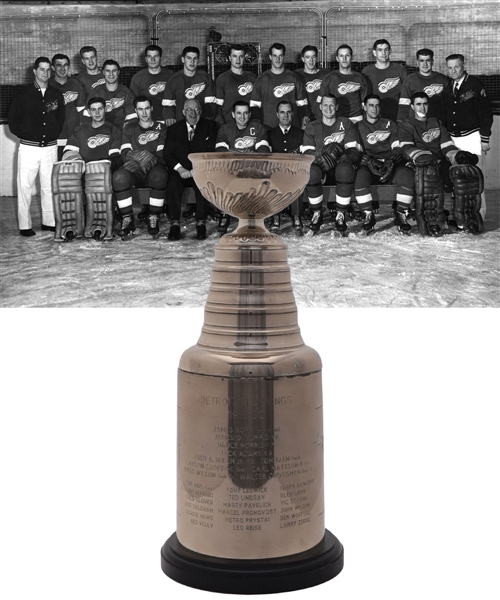 Detroit Red Wings 1951-52 Stanley Cup Championship Trophy with LOA (13 ¼”)