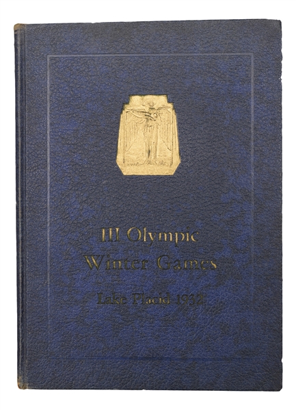 1932 Lake Placid Winter Olympics Official Report / Book