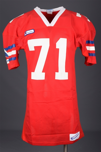 Brett "The Toaster" Williams 1986 Montreal Alouettes Game-Worn Jersey
