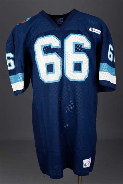 Kelvin Pruensters Mid-1980s Toronto Argonauts Game-Worn Jersey