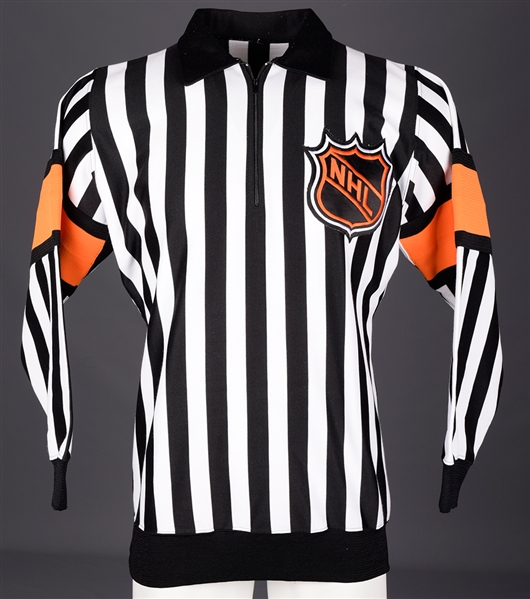 Dan Marouellis Early-to-Mid-1990s Game-Worn NHL Referee Jersey