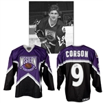 Shayne Corsons 1994 NHL All-Star Game Western Conference Signed Game-Worn Jersey with NHLPA LOA
