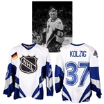 Olaf Kolzigs 1998 NHL All-Star Game World All-Stars Signed Game-Worn Jersey with NHLPA LOA
