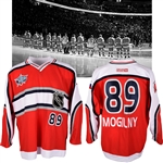 Alexander Mogilnys 2001 NHL All-Star Game World Team Game-Issued Jersey with NHLPA LOA