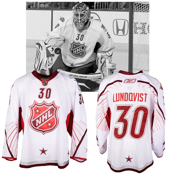 Henrik Lundqvists 2011 NHL All-Star Game "Team Staal" Signed Game-Worn Jersey with NHLPA LOA