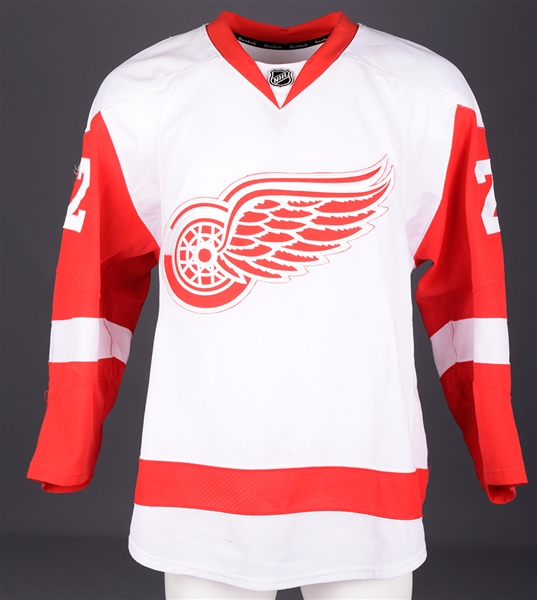 Jordin Tootoos 2012-13 Detroit Red Wings Game-Worn Jersey with Team COA