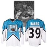 Dominik Haseks 1996 NHL All-Star Game Eastern Conference Signed Game-Worn Jersey with NHLPA LOA