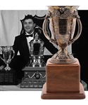 Ed Belfours 1990-91 Chicago Black Hawks Calder Memorial Trophy (13")