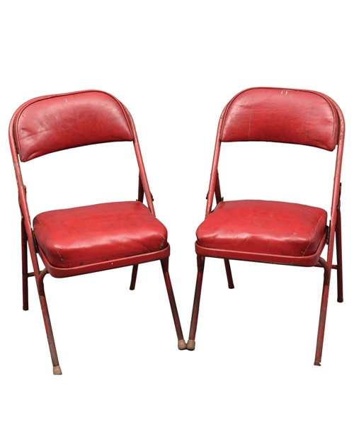 Detroit Olympia Pair of Seats with LOAs
