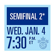 Bell Centre Loge for Wednesday January 4th 2017 Semifinal 2 (7:30 PM) (12 Tickets)