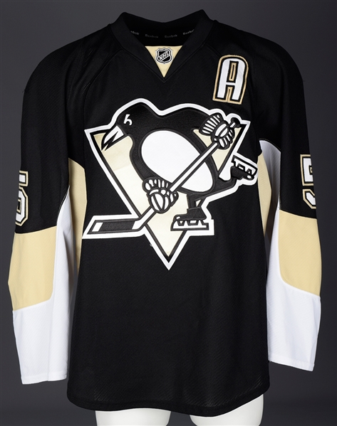 Philip Samuelssons 2013 Official Rookie Tournament Pittsburgh Penguins Game-Worn Alternate Captains Jersey