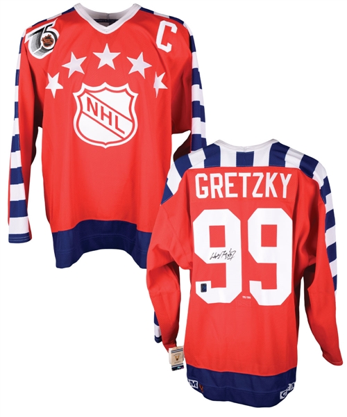 Wayne Gretzky Signed 1992 NHL All-Star Game Limited-Edition Jersey #115/199 from WGA 