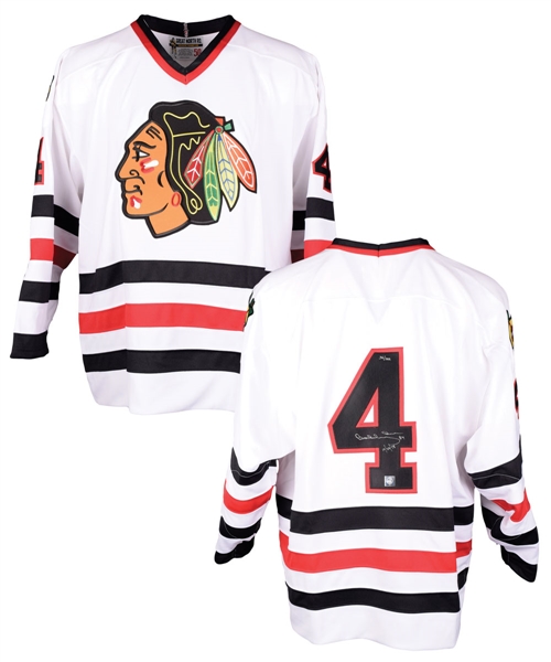 Bobby Orr 1978 Chicago Black Hawks Last Game Signed Limited-Edition Jersey #36/144 with GNR COA
