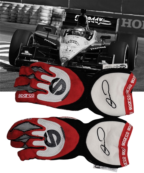Danica Patricks 2006 IndyCar Rahal Letterman Team Race-Used Gloves