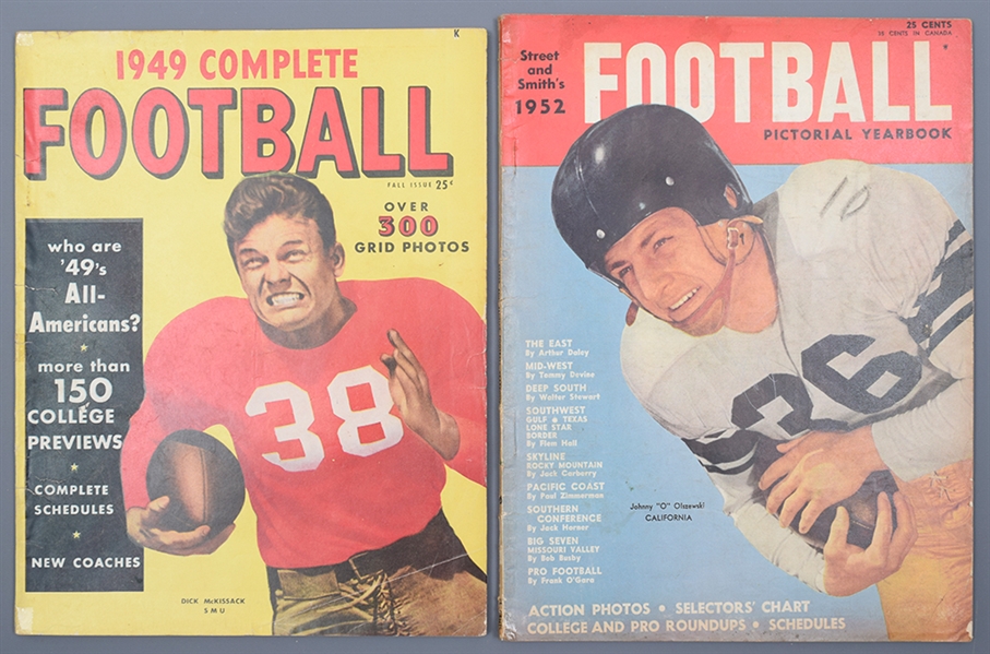 1960s/1980s Canadian Pro Football, Canadian Football Illustrated, Grey Cup Programs and Other Football Publication Collection