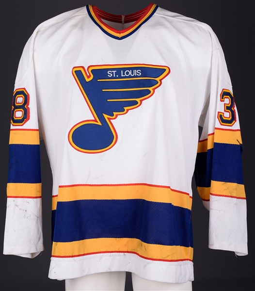 Igor Korolevs 1993-94 St. Louis Blues Game-Worn Jersey - Nice Game Wear!