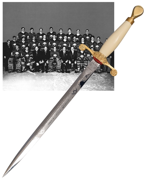 Scarce Buffalo Sabres 1970 Inaugural Season Limited-Edition Presentation Dagger by Wilkinson (15 ¾”)