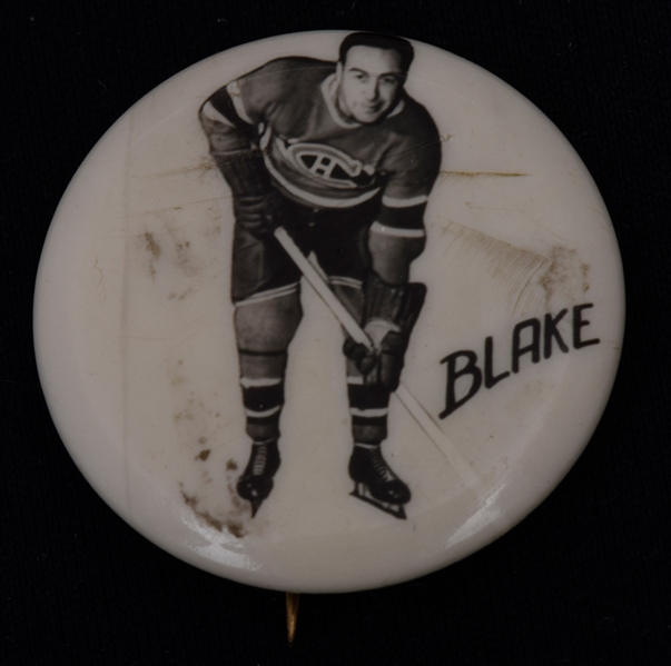 Hector "Toe" Blake 1948 Montreal Canadiens Pep Cereals Pin