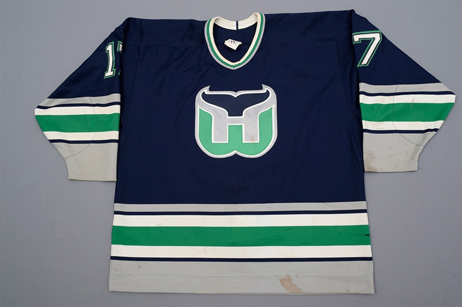 Scott Daniels 1994-95 Hartford Whalers Game-Worn Jersey Plus Whalers Game-Worn Pants and Socks (2 Pairs)