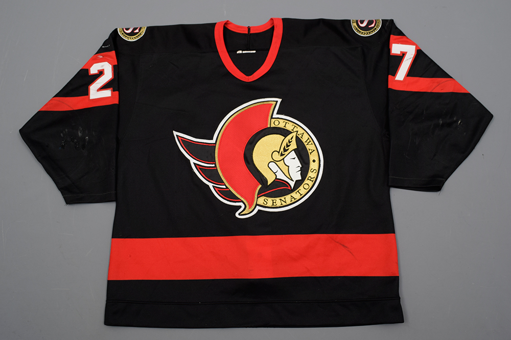 ottawa senators game worn jerseys