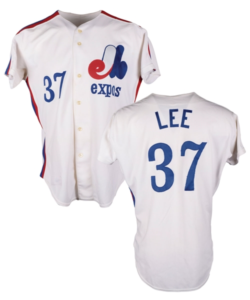 Bill Lees 1980 Montreal Expos Game-Worn Jersey