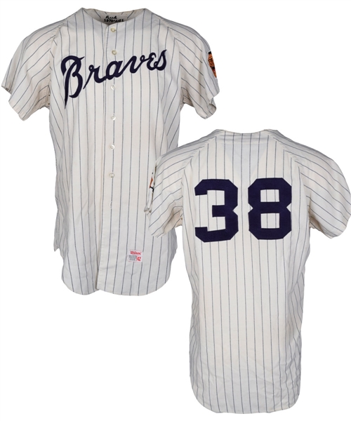 Ron Reeds 1970 Atlanta Braves Game-Worn Flannel Jersey