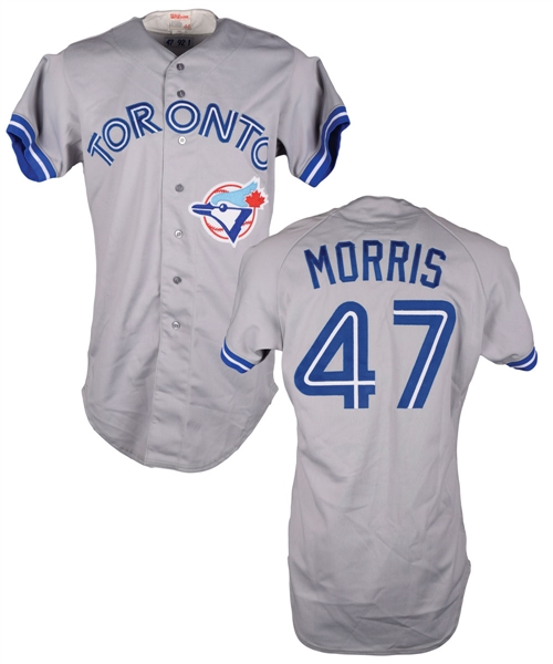 Jack Morris 1992 Toronto Blue Jays Game-Worn Jersey with Team COA