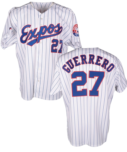 Vladimir Guerreros Circa 1999 Montreal Expos Game-Worn Jersey