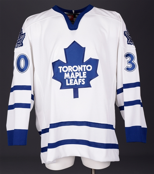 Glenn Healys 1997-98 Toronto Maple Leafs Game-Worn Jersey