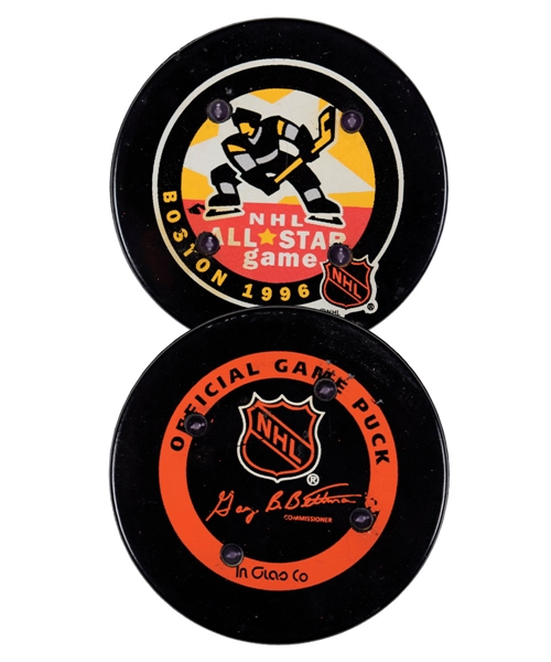 Scarce FoxTrax 1996 NHL All-Star Game Puck